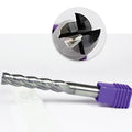 4-Flute Square Long Carbide Endmill AlCrSiN Coated 35-Degree Helix Custom ODM & OEM Support for Turning Tool