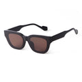 STORY STY-KK005 2024 Fashion Brand Designer Sun Glasses Custom Logo Shades Brown Lenses Cat Eye Retro Vintage Sunglasses