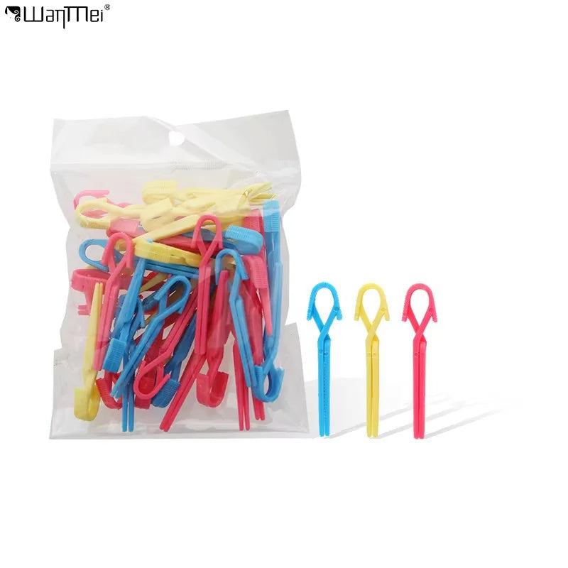 Wanmei Factory Direct Hair Cross Locating Clip Dyeing Care Universal Clip