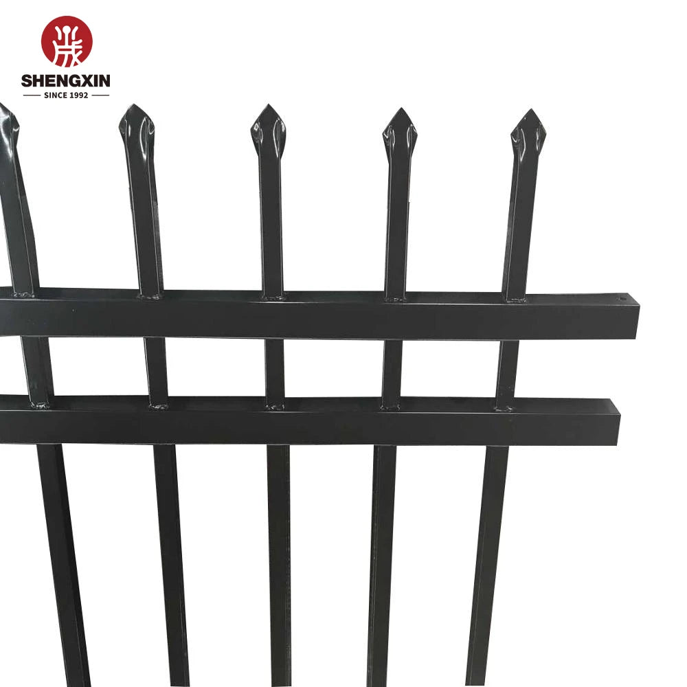 Wholesale Wrought Iron Steel Fence Wholesale Wrought Iron Used Cheap Garden Fence Wholesale Yard Garden Wrought Iron Steel Fence