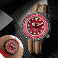 Rts Stock Free Shipment San martin 316L Stainless Steel Cant Mix Color NH35 Automatic 30atm Luminous Diving Watch Men for Sale