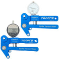 TOOPRE Bicycle Wheel Truing Tool Kit - Includes Mechanical Spoke Tension Meter and Rim Alignment Gauge