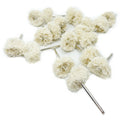 10 Sets of Cotton Thread Polishing Wheels Suitable for Mirror Polishing Grinding Heads for Rotating Tools Handle Diameter 3.0MM