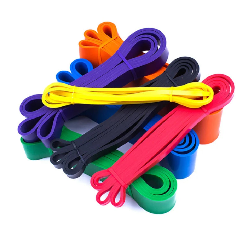 Resistance Band Set Custom Logo Exercise Strength Fitness Pull up Band Set Gym Power Latex Long Resistance Bands Set