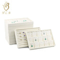 Custom Material Stackable Jewellery Display Tray Rings Earrings Necklace Jewelry Shops Displays