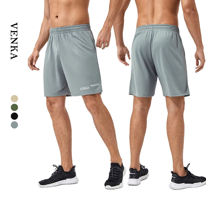 Custom Men's Sports Fitness Basketball Breathable Gym Pants Elastic Loose Quick Dry Workout Shorts With Pocket for Men