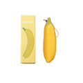 Cute Small Sample Yellow Plastic Cylinder Lip Balm & Lipstick Tube 4g Capacity Empty Cosmetic Packaging Container