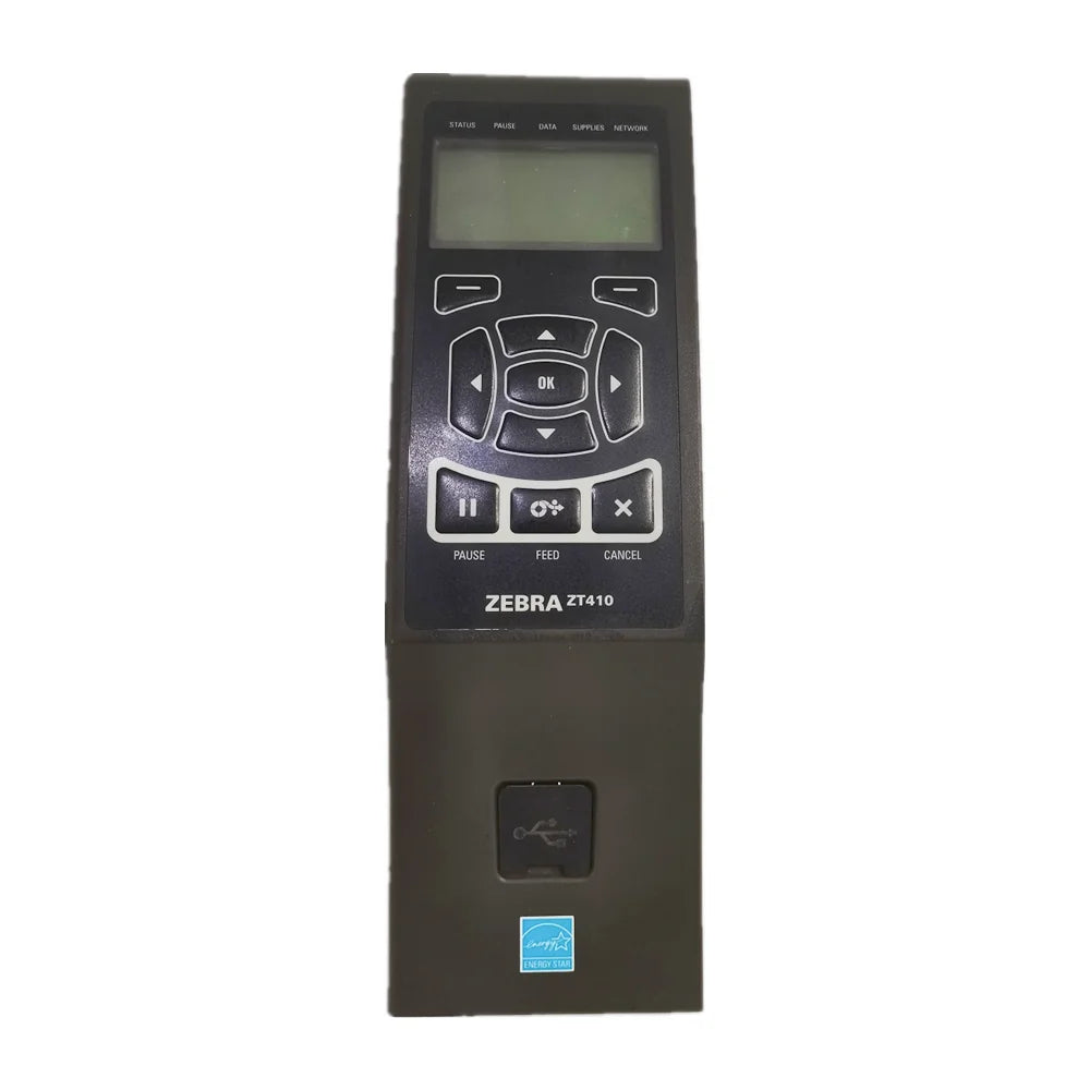 Zebra ZT410 Industrial Thermal Printer Display Control Panel Cover P1053204-004 P1058930-004