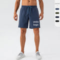 Sport Shorts Custom Logo 77% Nylon 23% Spandex Elastic Breathable Mens Athletic Active Wear Sports Workout Running Shorts Men