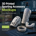Safe 3D Printed Sporting Accessory Mockups with Lightweight Resin Custom Concept Model for Training Gear MegaBDM