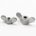 Polished Stainless Steel Hand-Tightened Corner Butterfly Nut Plated Wing Nut for Mining Application