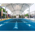Luxury PVDF PTFE Prefabricated Steel Structure Stadium Tennis Court Tent PVDF Membrane Outdoor Canopy Sport Tent
