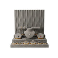 Fashion Gray High-end Metal Jewelry Display Stand Jewelry Display Props Necklace Jewelry Stand Display Set