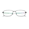 Fashion Business Square Eyewear Men's Optical Glasses Titanium Alloy Frame Male Eyeglasses Frame