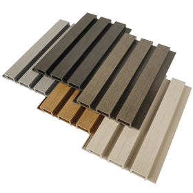 Exterior Wpc Wall Cladding Wood Plastic Composite Wall Panel XF-D443
