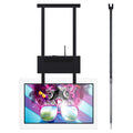 Hanging Lcd Signage 43 49 55 Inch Window Facing Display Double Sided Screen Board Signage Player Screen Advertising Menu Digital