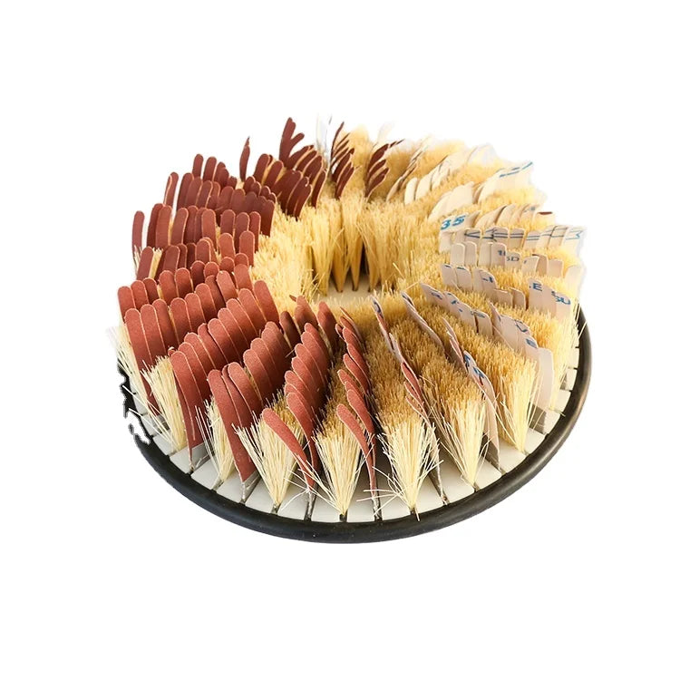 New Sisal Industrial Body Abrasive Roll Polishing Brush with Custom Size and Wear-resistant Bristles