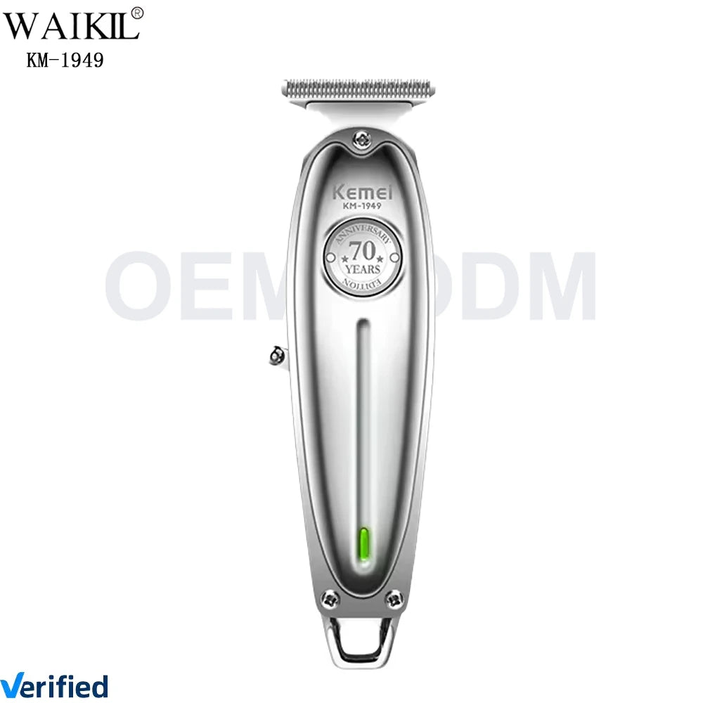 Professional Men's Rechargeable Hair Clipper and Trimmer for Hair Salon