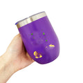 Custom 12oz Stainless Steel Tumbler with Straw Cups Portable Fashion Design for Promotional Use