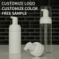 Wholesale 100ml 150ml 200ml PET White Transparent Soap Foam Pump Bottles with Foamer Pump and Cap