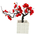 Direct Wholesale Good Quality Plum Blossom Bonsai Decor Artificial Flowers