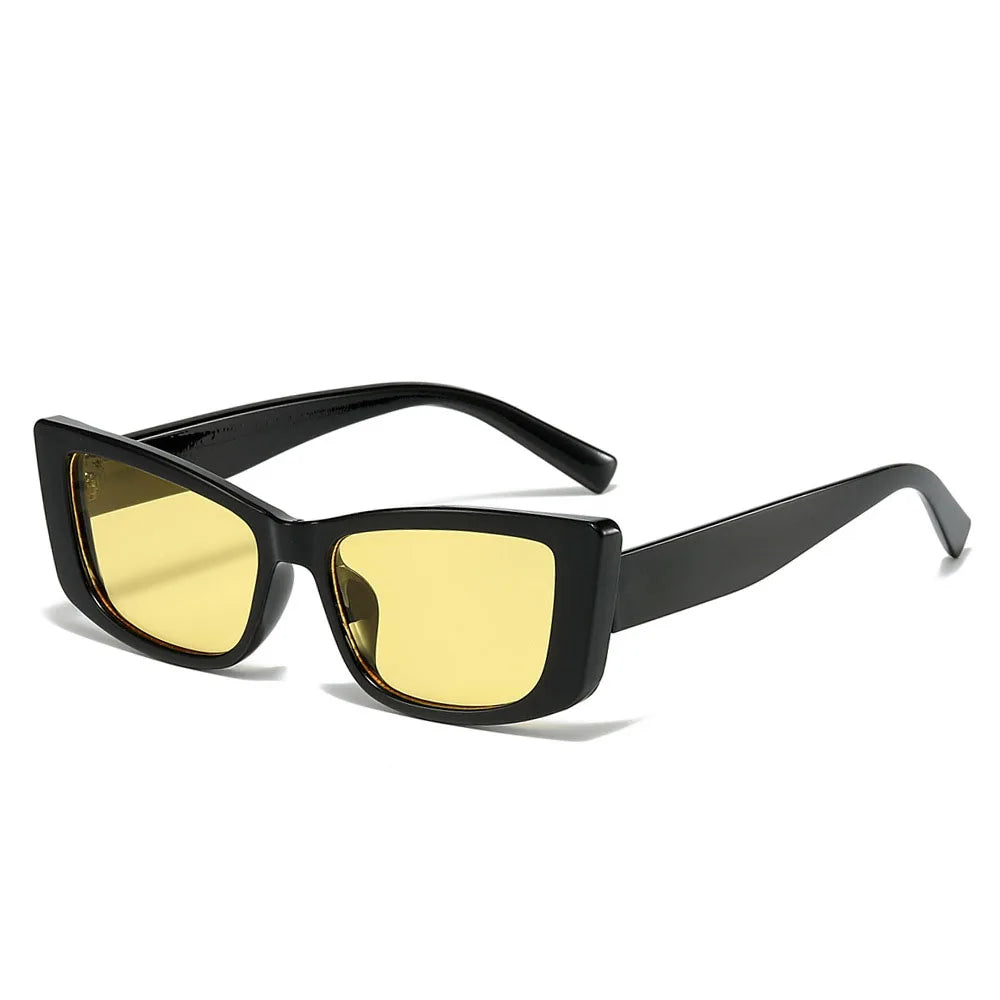 XY13159 Cheap Plastic Frame Y2K UV400 Cat Eye Women Sunglasses MegaBDM