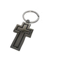 Christian Cross Gifts Rotatable Cross Keyring Crucifix Rotating Cross Keychain