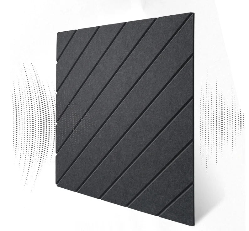 100% Eco Friendly Carved Polyester Fiber Acoustic Wall Panel
