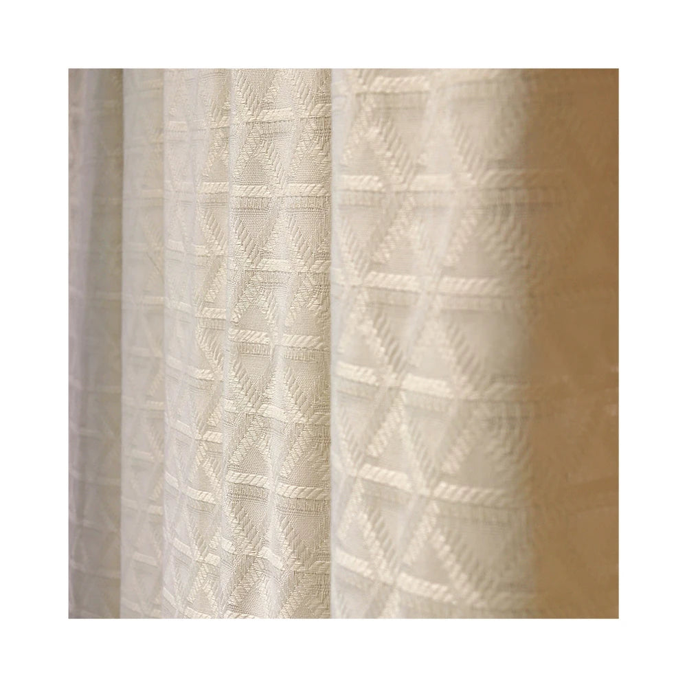 M&Y Home Luxury Ready-Made Voile Fabric Curtains Sheer and Flame Retardant for Living Room