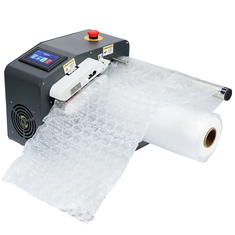 Inflate Air Bubble Film Roll Air Pillow Bag Roll Protective Packaging Industrial Air Cushion Film Bubble Warp Machine MegaBDM