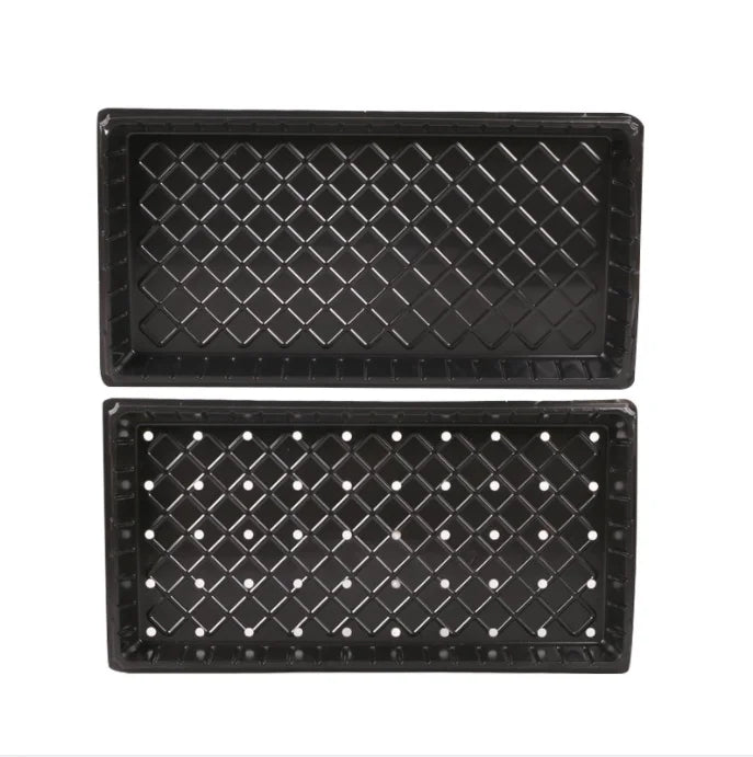 Hot Sale Durable Hydroponic Fodder Plastic PET Nursery Seeding Flat Trays 1020 Tray