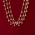 Fashion Women Handmade Fresh Water Pear Choker Necklaces 925 Sterling Silver Beads Beaded Necklaces in Stock Jewelry