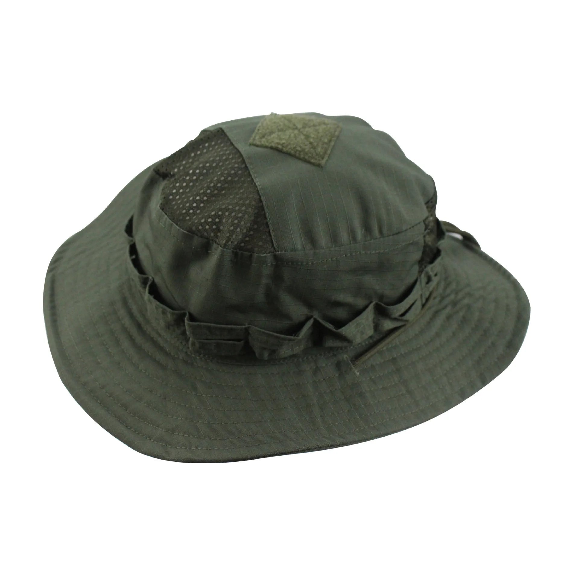 Camo Boonie Hat Breathable & Sun-Protective With Wide Brim for Hiking Fishing Hunting Jungle Hat