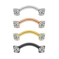 16g Daith Cartilage Earrings Tragus Helix Body Piercing Jewelry Rook Curved Barbell Eyebrow Rings Belly Ring Wholesales