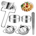 Stainless Steel  Dumpling Maker Skin Dumpling Mold Empanadas Metal Dough Pressing Tool Pastry Kitchen Accessories