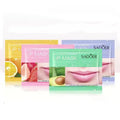 Wholesale Hydrate Plump Crystal Lip Care Pads Mask Moisturizing Fruit Sleeping Hydrogel Collagen Shading Light Elastic Strap