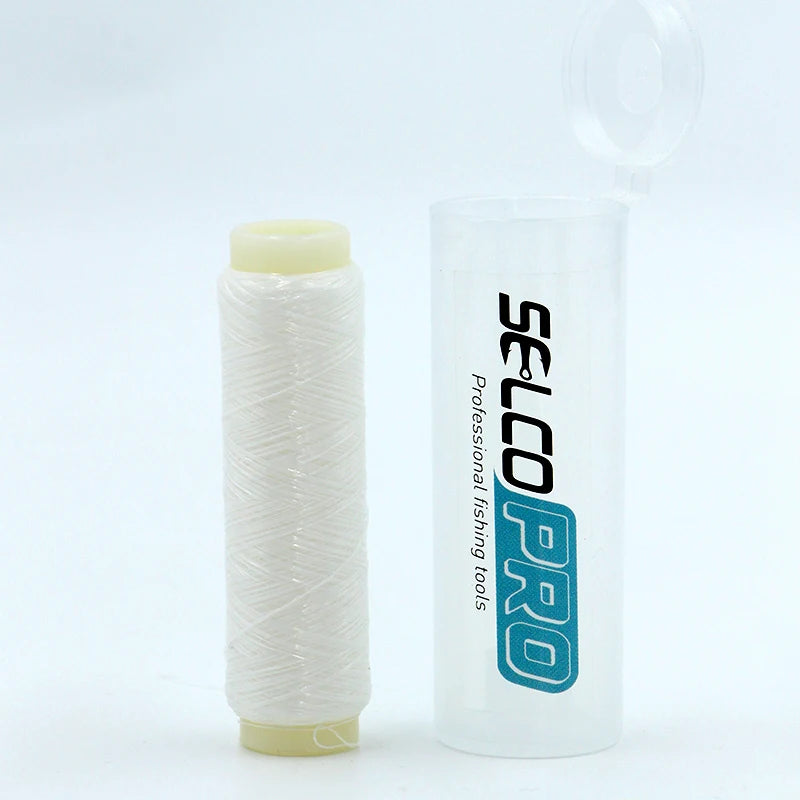 Selco Fishing Thread Nylon Elastic Fishing Line Spool Stretchy Sea Fishing Line