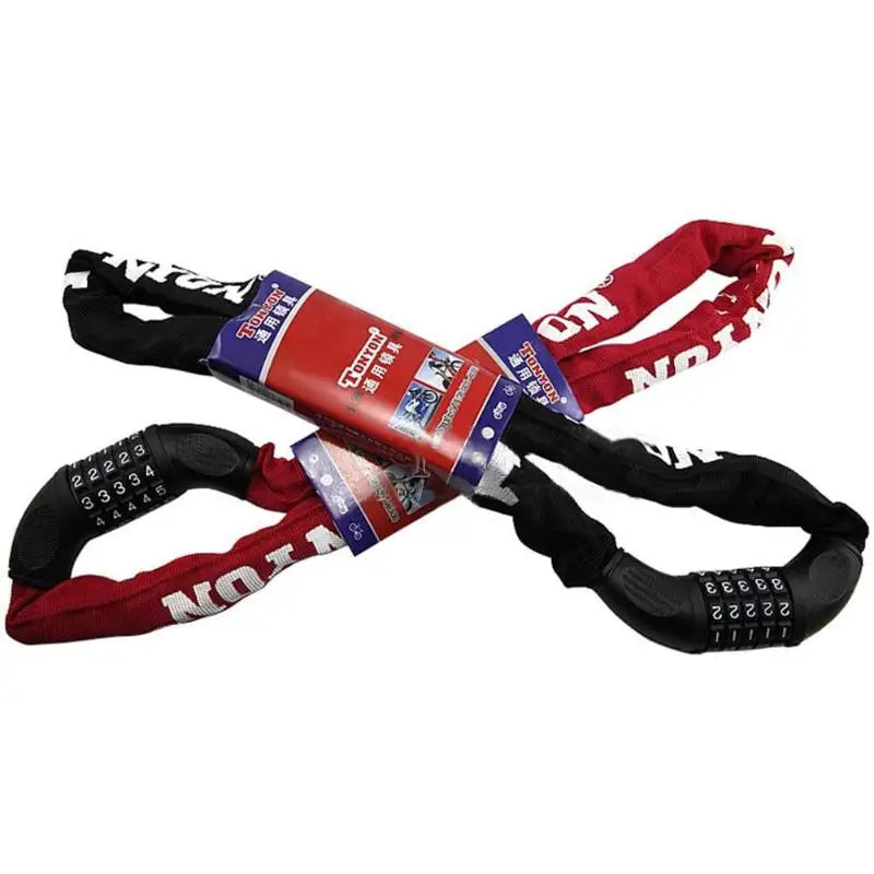 5-Digit Password Anti Theft Bicycle Lock Secure Scooter Motorcycle Chain Cable for Bike Spare Parts