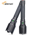 P160 Power Bank Tail Attack Head IP55 Waterproof Rechargeable USB LED Tactical Torch Light 1000+ Lumens Aluminum Flashlight