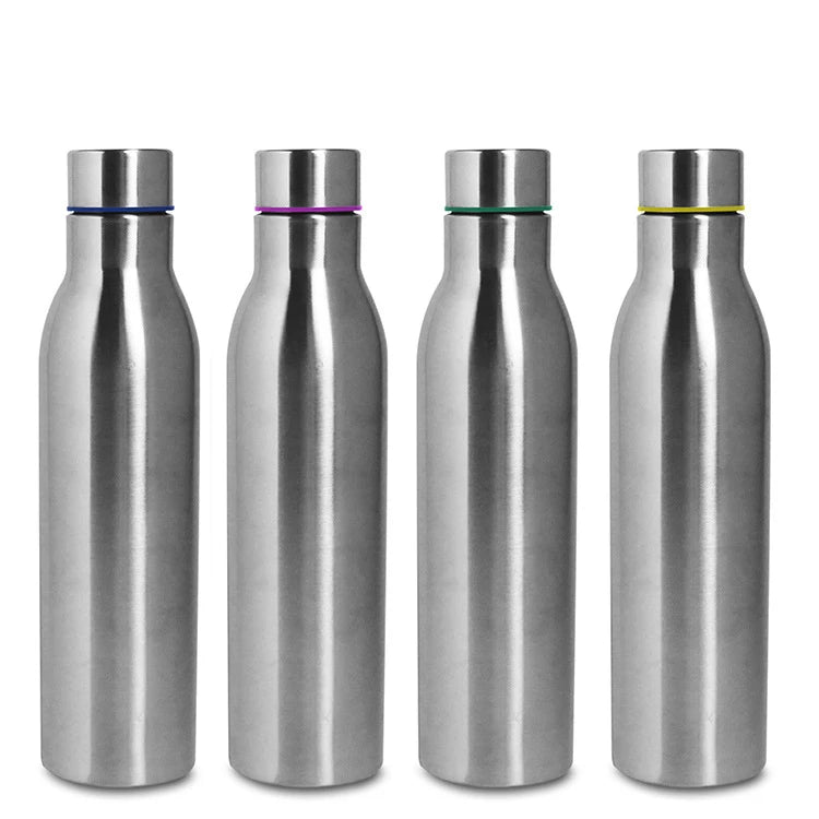 Custom 750ml Small Mouth Single Layer Sports Vacuum Water Bottle