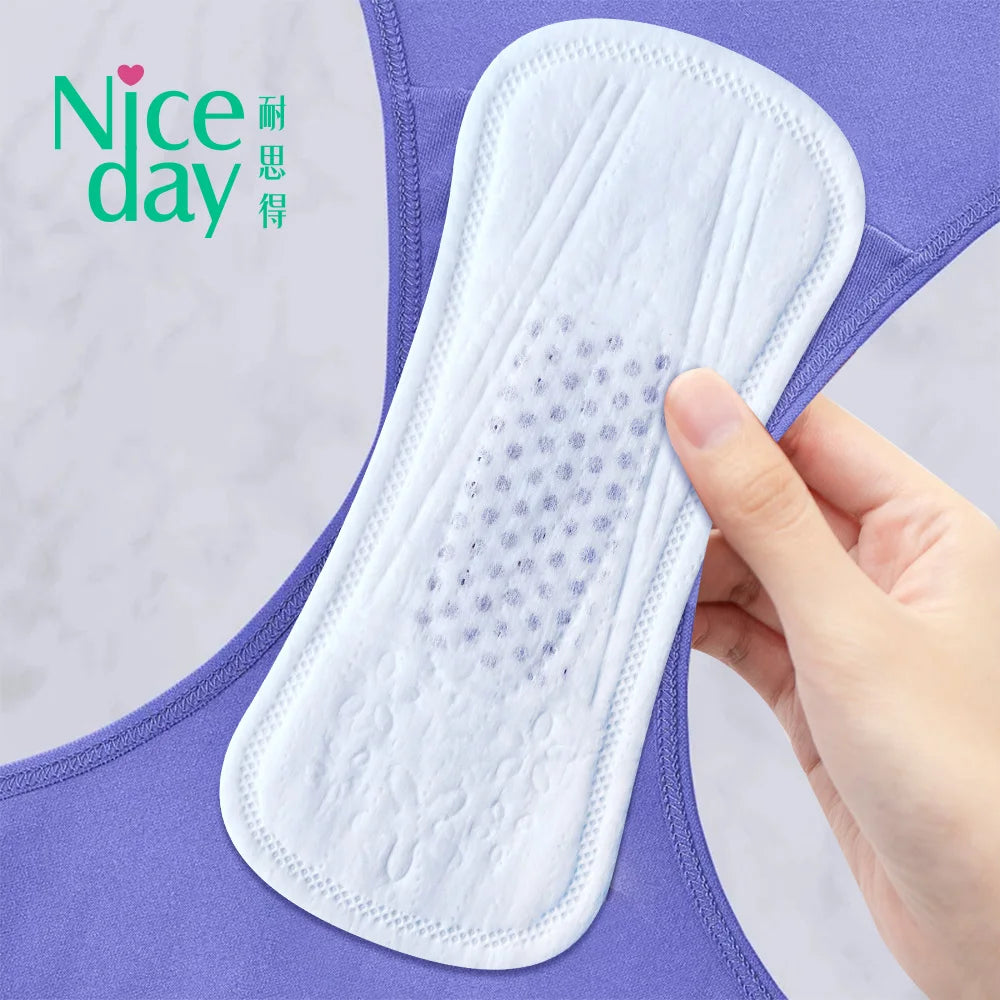 Niceday Light Absorbency Sanitary Pads Manufacturers in China Daily Wrapped Thong Panty Liners for Women