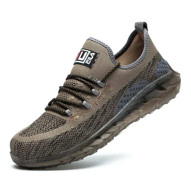 Comfortable Breathable Light Skid-proof Smashing-proof and Puncture-proof Safety Shoes ISO Standard in Summer
