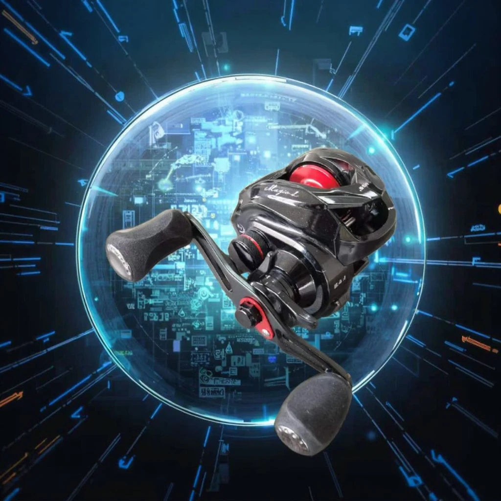 Histar OEM LO100 CNC Precision Machined Main Gears 5+1BB-9+1BB Plastic or Carbon Baitcasting Reel