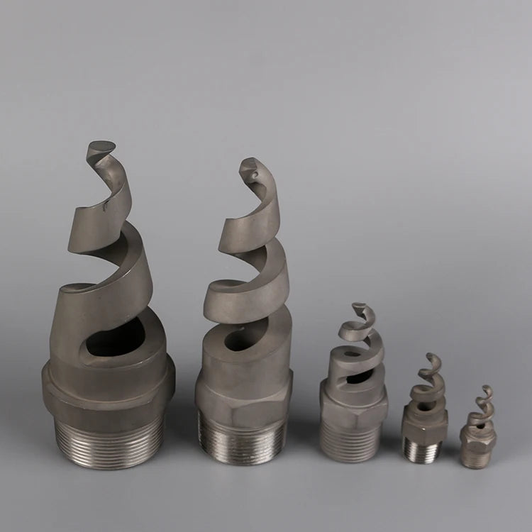 BYCO Customized Desulphurization Silicon Carbide Spiral Spray Nozzle for Scrubber Washing