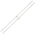 ES-ELED-114 LED TV bar AOT 43 NU7100F2X28-3030Cd6t-2d1-28S1P Use for Sam Sung 43'' UN43NU7100 TV Led Backlight Strip