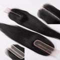 LONGFOR Super Soft Factory Price Brazilian Hair Extensions Unprocessed 2*6 Lace Closure