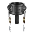 PP CAMLOCK Type C IBC Coupling 2 Inch to 3/4 Inch Hose Tail  Coupling PP Tank Adapter for IBC Tanks for Pipe Fittings