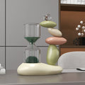 Wholesale Custom Creative Decorative Modern Glass Magnetic Sand Timer Hourglass with Custom Color & Size Anniversary Gifts