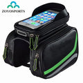 Customized Dynamic Fashion Pattern Bike Front Head Top Tube Bag Waterproof Phone Case for Bicycle Frame