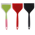 Wholesale Quality Egg Turner Pancake Spatula Colorful Big Kitchen Cooking Silicone Wide Slotted
